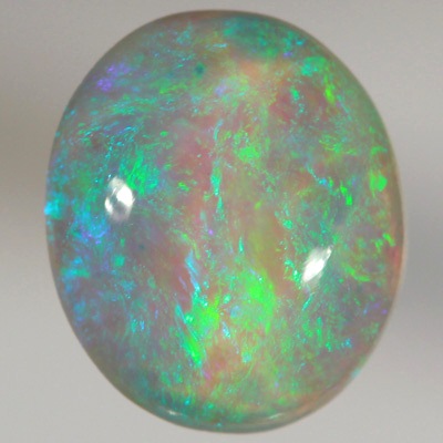 SOLID CRYSTAL OPAL Bright sparkling fire in 3D pattern